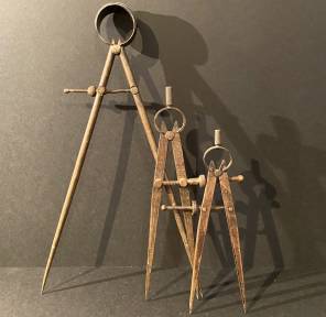 Three Early 20th C Draughtsman Measuring Tools